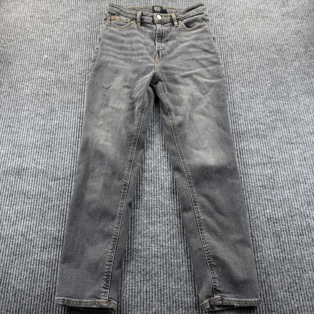 BDG Urban Outfitters Jeans Womens 28 Gray Girlfriend High Rise Denim Casual